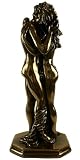 AS ONE ~ Bronzed Naked Lovers Sculpture ~ Ideal Anniversary Gift!