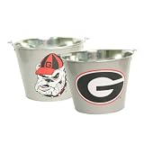 Georgia Bulldogs 2-Location Print Beer Bucket