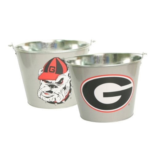 Georgia Bulldogs 2-Location Print Beer Bucket