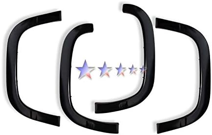 APX Fender Flares - Smooth Black - Rugged Style - 1988-1998 Chevy C/K 1500 (Exclu Sport)