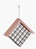 C & S Products Hanging Suet Basket with Copper Roof