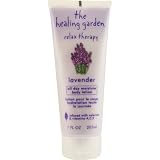 the healing garden lavendertherapy Silken Serenity Body Lotion, Relaxation, 7 fl oz (207 ml)