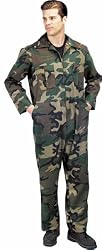 Woodland Camouflage Coveralls