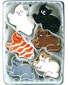 Beautiful Sweets Cats Organic Cookies, 12 Cookies
