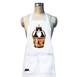Black Cat in Pail Apron