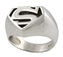 Sterling Silver S Emblem Hollywood Inspired Ring