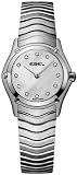 Ebel Classic Womens-Mini Mother-of-Pearl Diamond Dial Stainless Steel Watch 9003F11/9925 / 1215421
