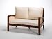Kitchen & Housewares : Hurlingham Two Seat Wooden Sofa