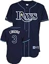Evan Longoria Jersey: Adult 2009 Majestic Alternate Navy Replica #3 Tampa Bay Rays Jersey