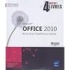 Microsoft Office 2010 - Coffret de 4 livres : Word, Excel, PowerPoint et Outlook