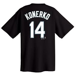 Paul Konerko Chicago White Sox Name and Number T-Shirt