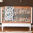 DwellStudio Cowboy Dusk 4-Piece Baby Crib Bedding Set