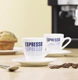 Cafe Culture 2 Blue Txt Espresso  from Rayware Ltd
