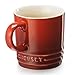 Le Creuset Stoneware 100 ml Espresso Mug, Cerise