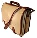 Floto Roma Messenger Bag in Canvas and Leather