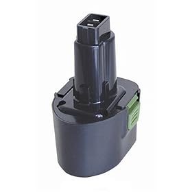 TopCell DW-7214 7.2-Volt 1.4 Amp Hour NiCad Pod Style Replacement Battery for DeWalt and Black and Decker Tools