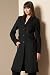 Info/Buy Pinstripe City Coat with Cashmere