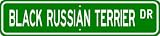 Black Russian Terrier STREET SIGN ~ High Quality Aluminum ~ Dog Lover