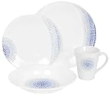 Corelle Ultra 16-Piece Dinnerware Set, Service for 4, Del Norte