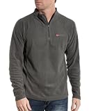 Geographical Norway – Pull polaire gris foncÃ tendance et fashion – Couleur : Gris Taille : S