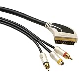 Hama HT Scart - 2Phono+SVHS I/O 2M