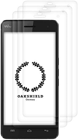 3x OakShield screen protector for Wiko Highway 3G / 4G ULTRA CLEAR - premium quality, made in Germany