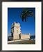 The 16th Century Belem Tower (Torre De Belem), Designed by Francisco Arruda, Lisbon, Portugal Framed Art Poster Print by Alain Evrard, 18x22