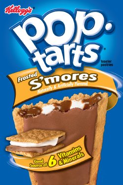 Kellogg’s Pop-Tarts S’mores Toaster Pastries 8 ct (Pack of 12)