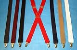 Basic Elastic Suspender... Brass Finish Hardware