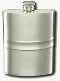 Satin Finish Pewter 6oz Flask