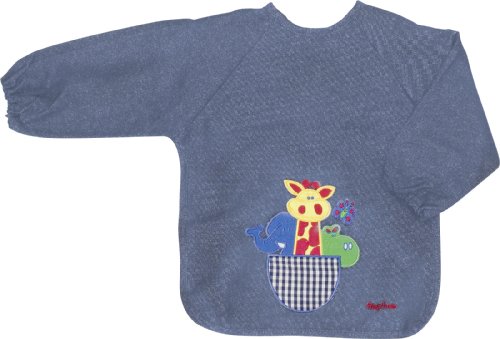 Playshoes 507198 Jeans-&Auml;rmel-L&auml;tzchen Giraffe mit Folienunterlage