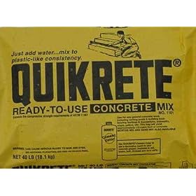 QUIKRETE CO 1101-40 CONCRETE MIX by Quikrete