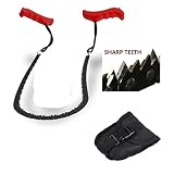 Joyoldelf Survival Pocket Hand Chainsaw Saw Pocket Chainsaw Blad Essential for Survival Gear, Bug Out Bag, Camping Gear, Survival Kit, Camping Equipment, Hiking Gear, Emergency Kit, Disaster Kit-Trimming trees NEVER BEEN EASIER