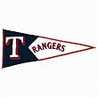 Texas Rangers MLB "Classic" Pennant (17.5"x40.5")