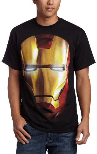 Mad Engine Young Men’s I Am 2 Iron Man T-Shirt,Black,XX-Large