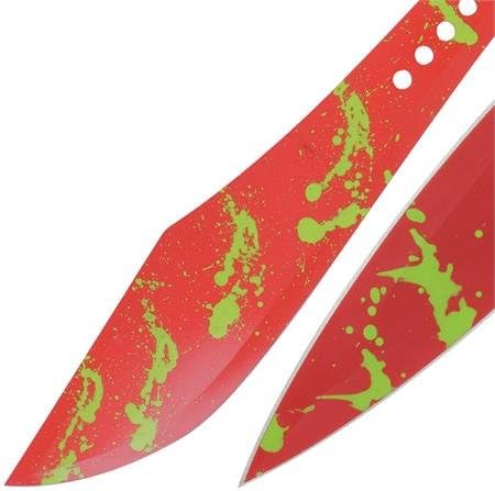 Blood Fury Double Machete Thrower Set