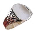 Victorian Style Sterling Silver Signet Ring