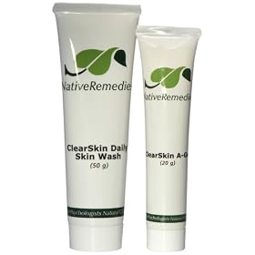 Native Remedies ClearSkin ComboPack (ClearSkin-A Gel and ClearSkin FaceWash) for Clear... by Native Remedies
