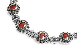 Silver Marcasite Necklaces, Size: 16 inches