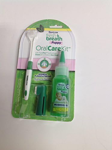 Tropicana Spa Fresh Breath Puppy Oral Care Kit - 3 Piece Kit