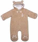 Peter Rabbit Beatrix Potter Unisex Snowsuit (Brown, 0 - 3 Months)