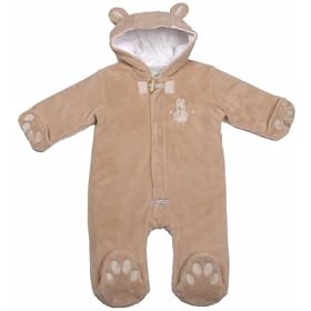 Peter Rabbit Beatrix Potter Unisex Snowsuit (Brown, 0 - 3 Months)