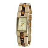 Peugeot Womens 7050GD Gold-Tone Bracelet Watch