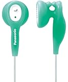 Panasonic RPHV21GA In-Ear Earbud Heaphones with Built-in Clip (Green) (Discontinued by Manufacturer)