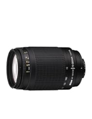 Nikon 70-300mm f/4-5.6G AF Telephoto Nikkor Lens with HB-26 Hood (Silver) - Grey Market
