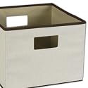 Whitney Design 518 Poly-Cotton Storage Bin with Handles