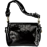 AUTHENTIC COACH RESORT BLACK PATENT LEATHER SMALL BAG 42415