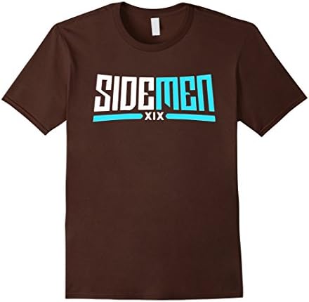 Men's Sidemen T shirt Large Brown