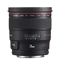 Canon EF 24mm f/1.4 L USM II Wide Angle Lens for Canon Digital SLR Cameras