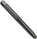 Union Butterfield 3300(UNC) High-Speed Steel Thread Forming Tap, Uncoated (Bright) Finish, Round Shank With Square End, Plug Chamfer, H6 Tolerance, 1/4